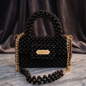 Bolso Perlas Negras